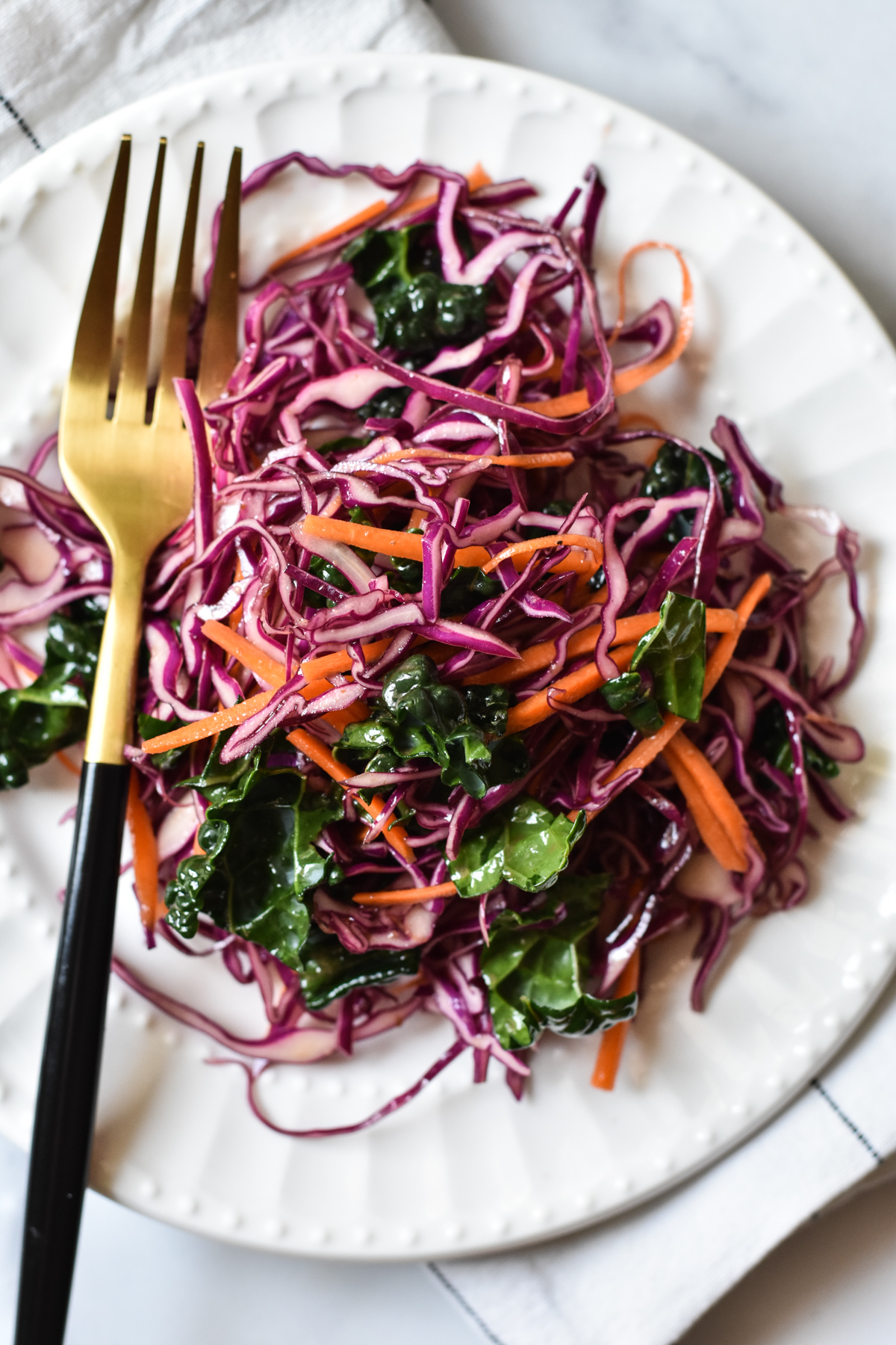 Purple Cabbage Slaw - Healthyish Appetite
