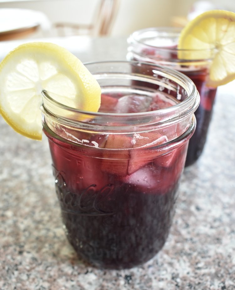 mason jar sangria