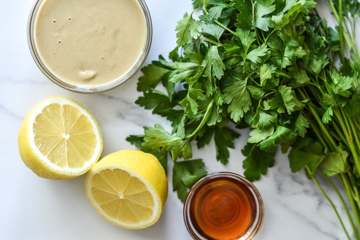 summer farro salad dressing ingredients