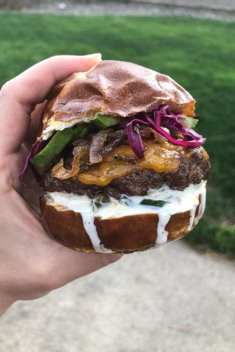 Fresh California Style Sliders (Blended Burger)