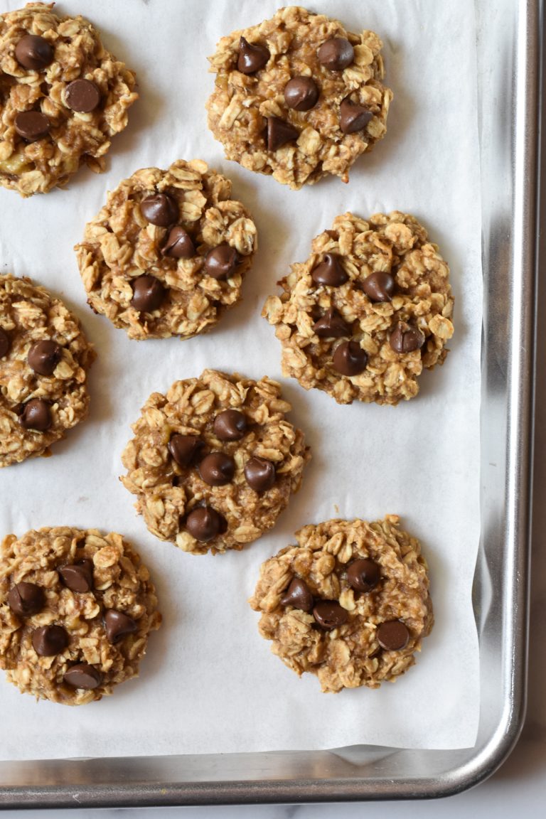 4 Ingredient Oatmeal Cookies - Healthyish Appetite