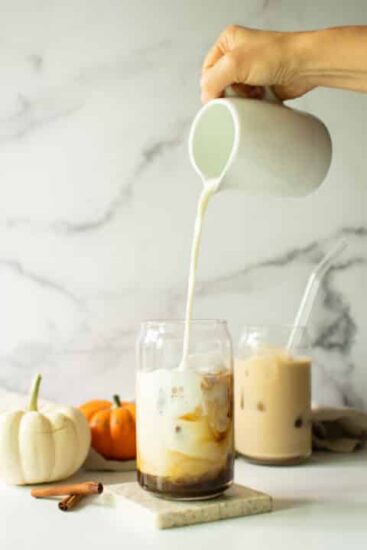 Iced Pumpkin Spiced Latte