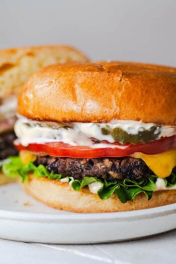 Black Bean Smash Burgers