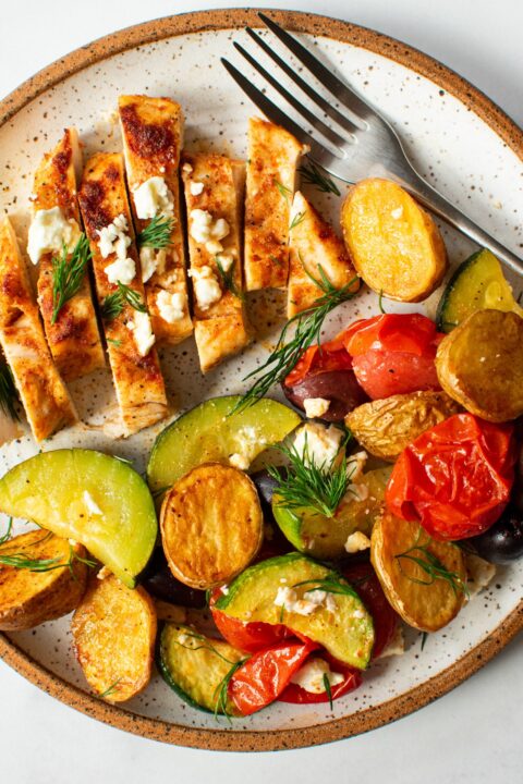 Greek Chicken and Potatoes