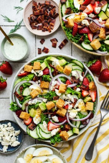Strawberry Cobb Salad
