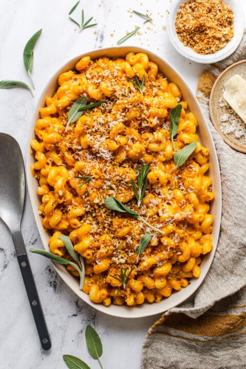 Pumpkin Gouda Mac and Cheese