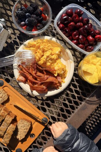 Healthyish Camping Menu + Shopping List
