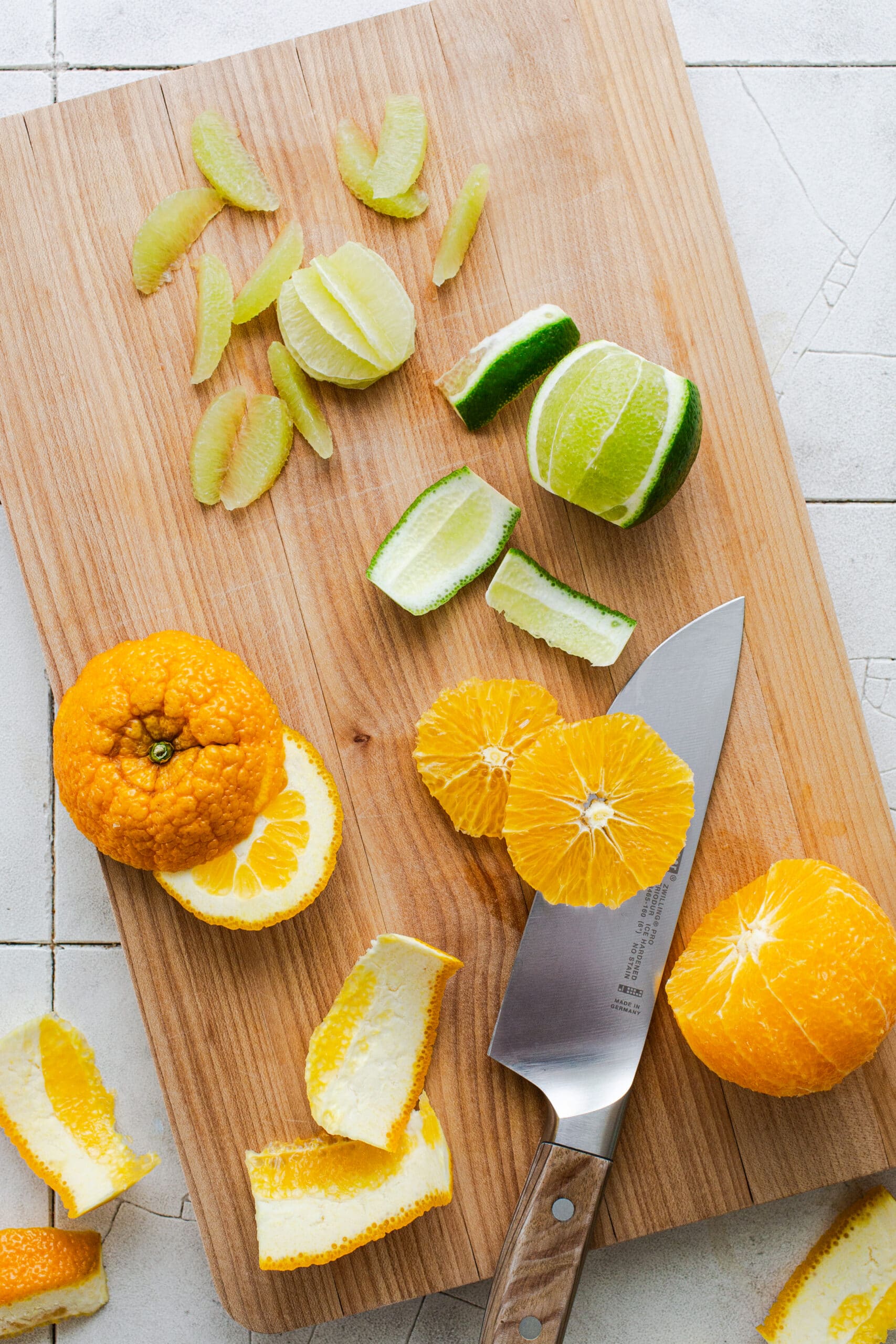 how to segment citrus